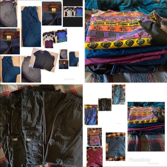 Lot of Women’s Medical Scrubs- KOI+ others